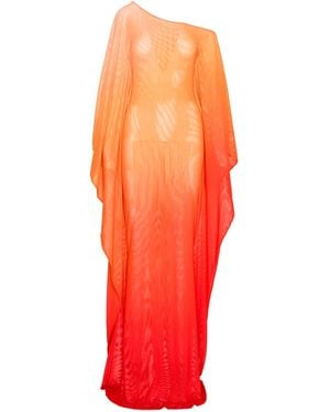 Ofuure Eve Kaftan Maxi Dress - Orange