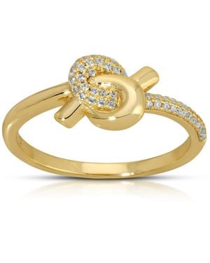 Native Gem Love Knot Ring - Metallic