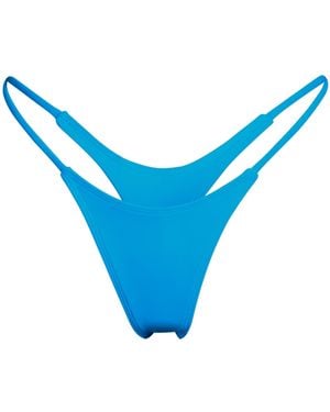 Minimale Animale Wall Street Thong Bikini Bottom - Blue
