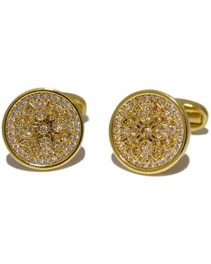 Classicharms Constantine Regal Round Cufflinks - Metallic