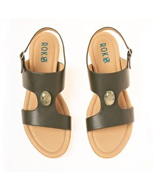 ROKH Deep With Prehnite - Brown