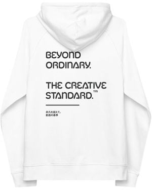 Anchor and Crew Beyond Ordinary Creative Standard Organic Cotton Hoodie - White