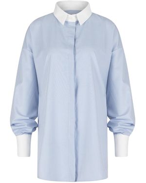Clothes by Locker Room Striped Color-Block Shirt - Blue