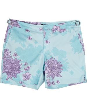 lords of harlech Pool Mumms Dream Swim Short - Blue
