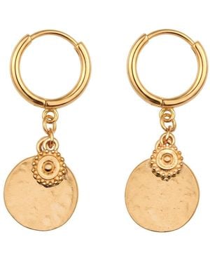 Iris London Mala Earrings - Metallic