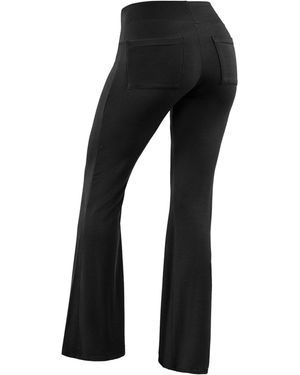 JJwinks Butt, Seriously Flare Lounge Trousers - Black