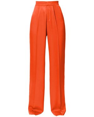 AGGI by HALEWSKI Jessie Satin Nasturtium Pants - Orange