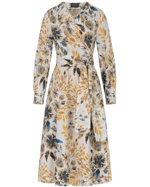 Marianna Déri Autumn Garden Wrap Dress - Natural