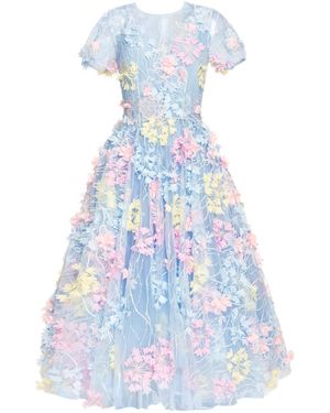 MATSOUR'I Cocktail Dress Hydrangea - Blue