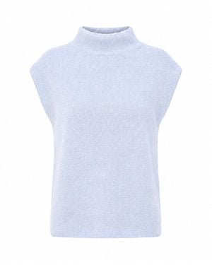 Anse Victorin Lara Silk Cashmere Pullover Light - Blue