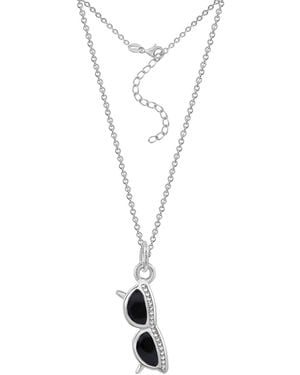 Diamonbliss Marilyn Monroe Sunglasses Charm - Metallic
