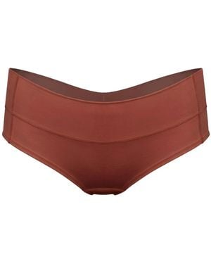 MONIQUE MORIN LINGERIE Core Low Rise Hipster Sugar - Red