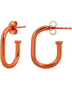 Lavani Jewels Saito Hoops - Orange