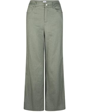 Dref Rome Linen Pant - Green