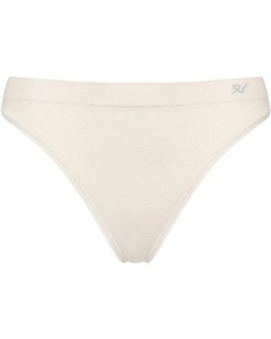 Nudea Neutrals The Tencel Seamless Thong - White