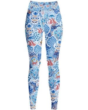Jessie Zhao New York High Waist Yoga Leggings - Blue