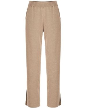 SALANIDA Ora Knitted Merino Trousers Beige - Natural