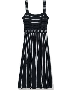 Peraluna Freya Knit Summer Dress - Black