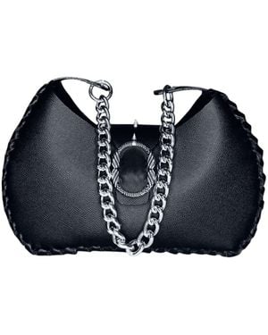 Ruj Heritage Hobo Bag - Black