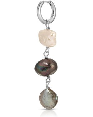 Atma Prema Mixed Pearl Bikini Charm - Metallic