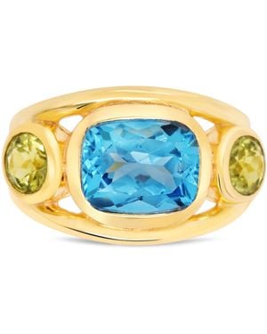 GEM BAZAAR The Lulani Ring - Blue