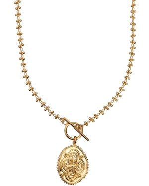 IN CAUDA VENENUM Solyme Necklace - Metallic