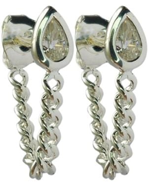 Areia Jewellery Aura Earrings - Green