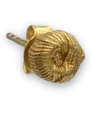 Frenvyrn Ren 18K Vermeil Yarn Stud Earring Single - Metallic