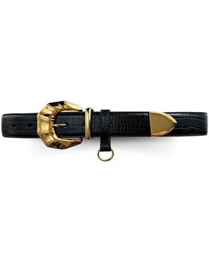 Indigolush Victorian Belt Lizard - Black