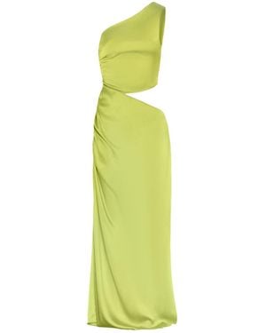 MIONÈ Mix & Match Asymmetric Dress - Green