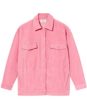 Thinking Mu ' / Corduroy Jacket Phoebe - Pink