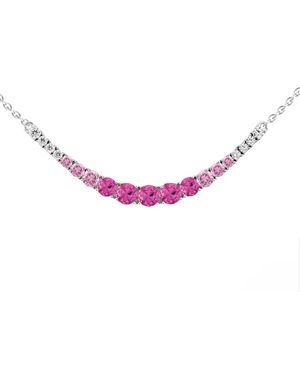 Arte Madrid Sierra Ridgeline Necklace - Pink