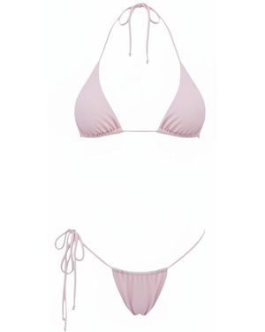 Dear Lover Baby Bikini Set - White