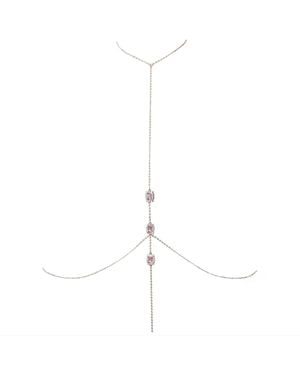 Studio Baloge Carré Body Chain - White