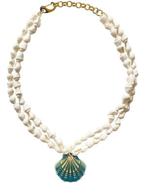 Smilla Brav Shell Puglia Necklace - Metallic