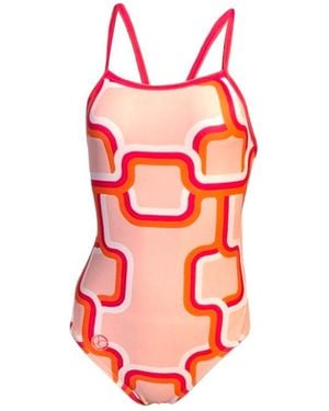 Julia Clancey Mango Link Swim Suit - Red