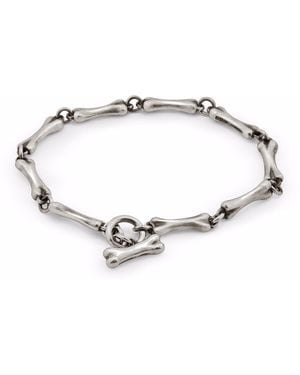 Snake Bones Bones Bracelet - Metallic