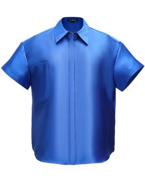 Smart and Joy Short Sleeve Shirt - Blue