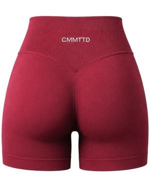 Cmmttd Seamless Sculpt Short - Red