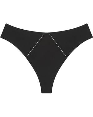 Verdant Intimates Modal Air Thong - Black