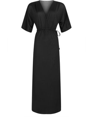 Chic by Lirette Kimono Dress Lotus Natural - Black