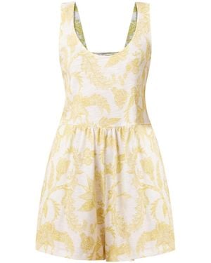 Known Supply Ivy Romper - Metallic