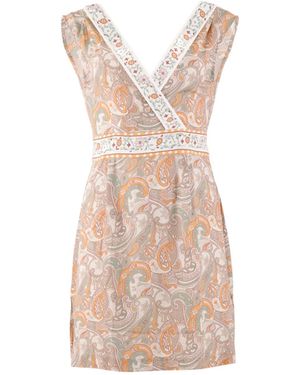 Morrato Bali Neutrals Jewel Mini Dress Daviana - Pink