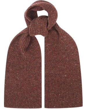 Uskees Donegal Wool Scarf - Brown