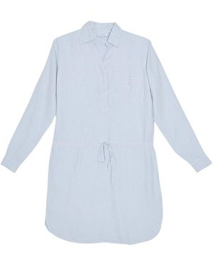 REISTOR Meet Me By The Cliff Hemp Dress - Blue