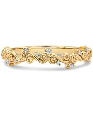 Ptera Jewelry Modern Filigree Band - Metallic
