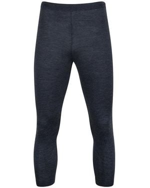 Paul James Knitwear Heavyweight Merino Activewear Zelios Thermal Bottoms - Blue