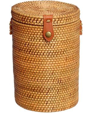 Jelavu Zuma Rattan Canteen Bag - Brown