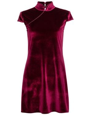 Audrey Vallens Miss Av Nathalie Dress - Red