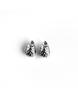Superdivajewellery Jamelia Pear Drop Earrings - White